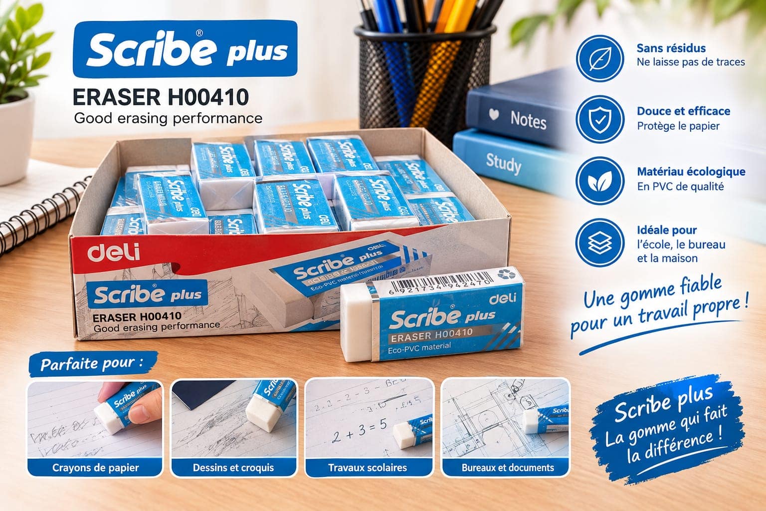 Gomme Scribe plus Deli